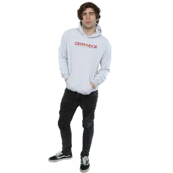 Harry Potter Mens Gryffindor Text Hoodie