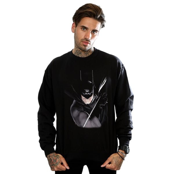 DC Comics Mens Batman By Alex Ross Sweatshirt