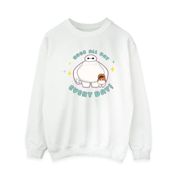 Disney Womens/Ladies Big Hero 6 Baymax Hugs Everyday Sweatshirt