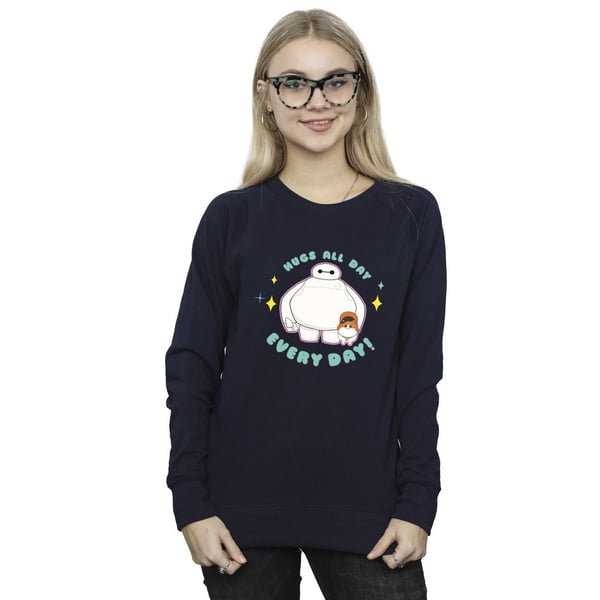 Disney Womens/Ladies Big Hero 6 Baymax Hugs Everyday Sweatshirt