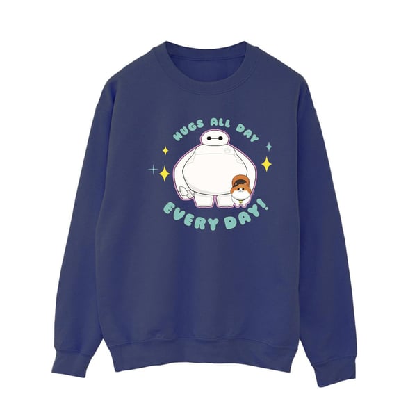 Disney Womens/Ladies Big Hero 6 Baymax Hugs Everyday Sweatshirt