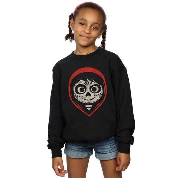 Disney Girls Coco Miguel Skeleton Face Hood Sweatshirt