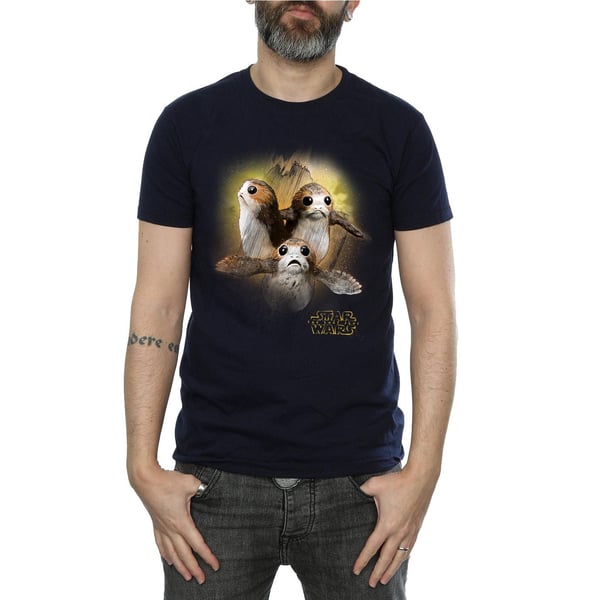 Star Wars: The Last Jedi Mens Porg Brushed Cotton T-Shirt