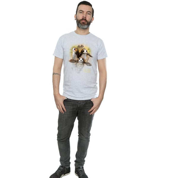 Star Wars: The Last Jedi Mens Porg Brushed Cotton T-Shirt