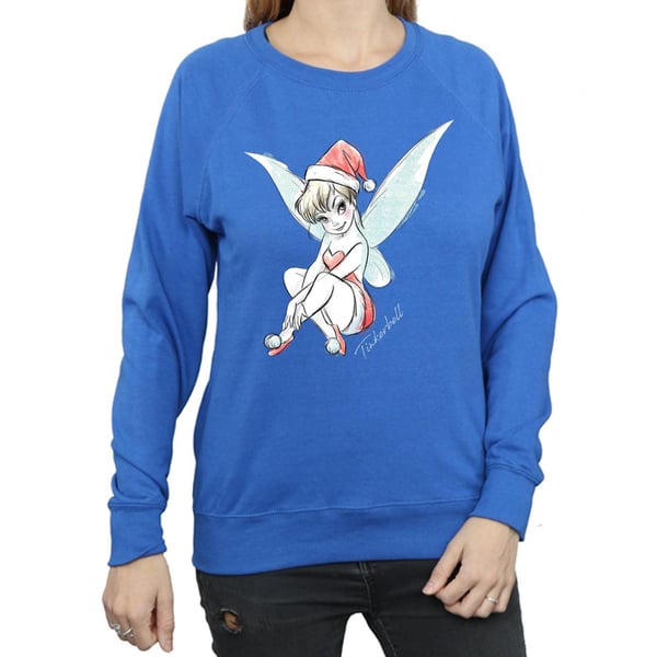 Disney Womens/Ladies Tinkerbell Christmas Fairy Sweatshirt