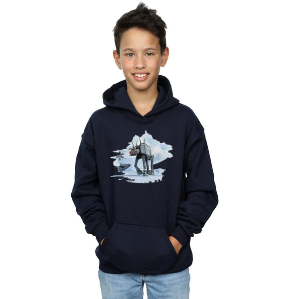 Star Wars Boys Christmas AT-AT Reindeer Hoodie