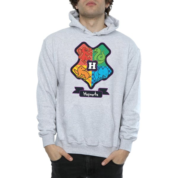 Harry Potter Mens Hogwarts Junior Crest Hoodie