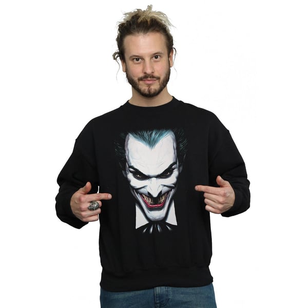 DC Comics Mens The Joker By Alex Ross Sweatshirt