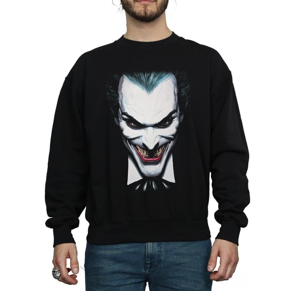 DC Comics Mens The Joker By Alex Ross Sweatshirt