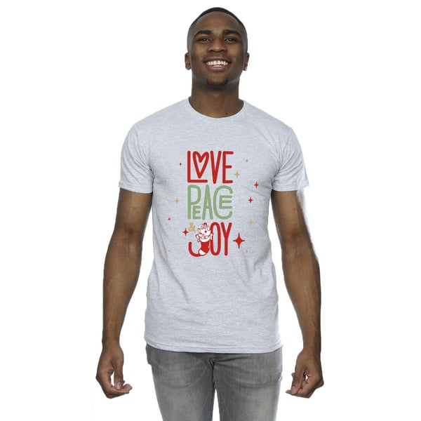 Disney Mens The Aristocats Marie Love Peace Joy T-Shirt