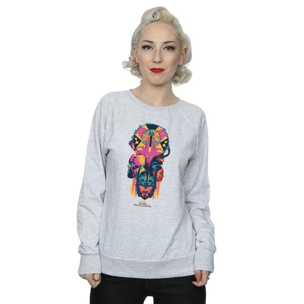Marvel Womens/Ladies Thor Ragnarok Character Totem Sweatshirt