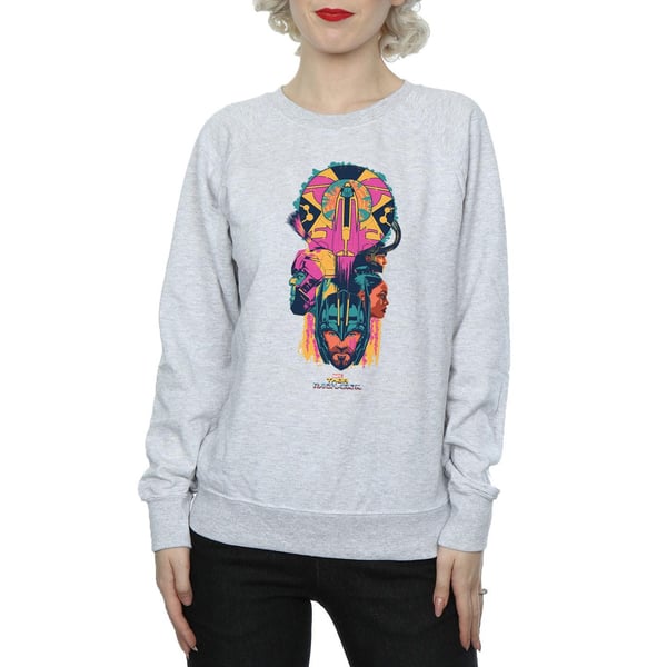 Marvel Womens/Ladies Thor Ragnarok Character Totem Sweatshirt