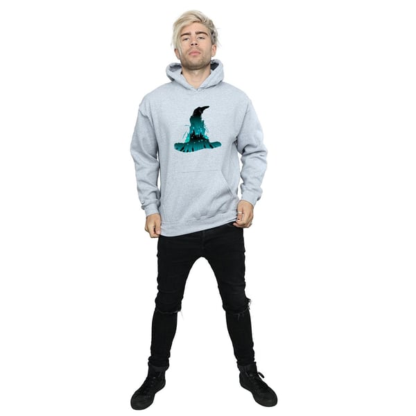 Harry Potter Mens Hogwarts Silhouette Hoodie