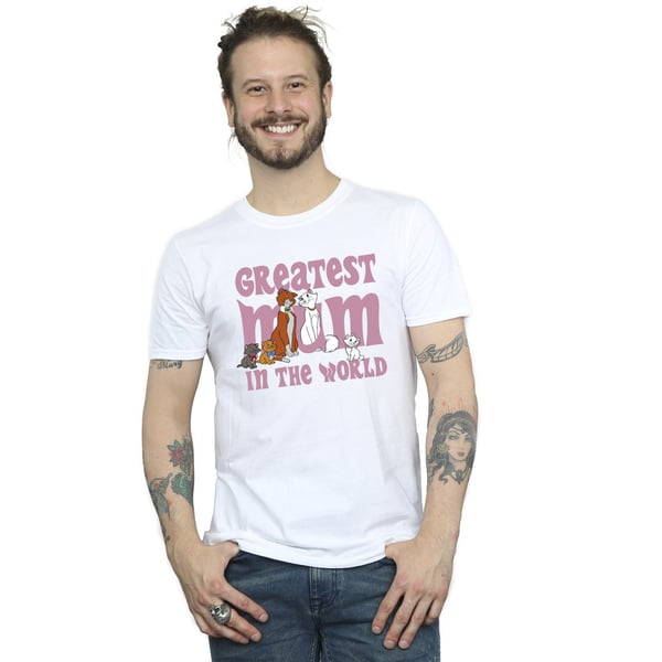 Disney Miesten Aristocats Greatest Mum T-paita