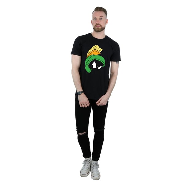 Looney Tunes Mens Marvin The Martian Cotton T-Shirt