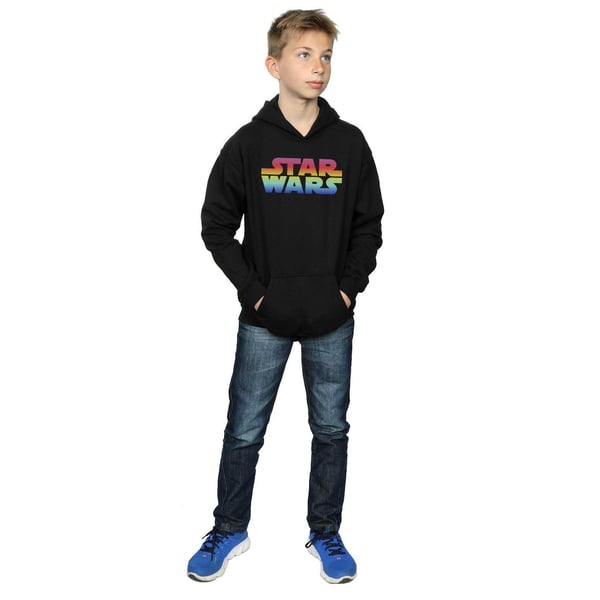 Star Wars Boys Rainbow Logo Hoodie