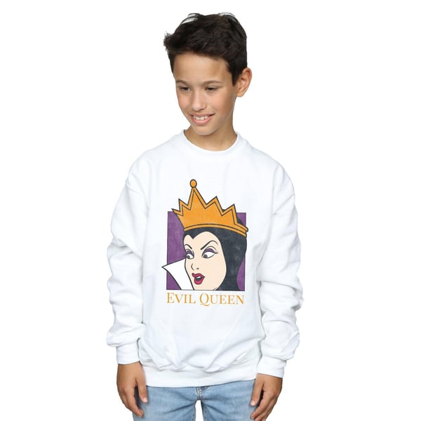 Disney Boys Evil Queen Cropped Head Sweatshirt