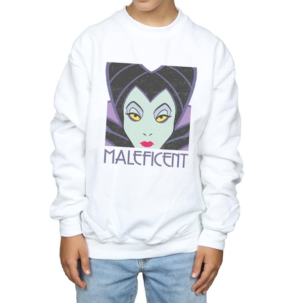 Disney Boys Maleficent Cropped Head Sweatshirt