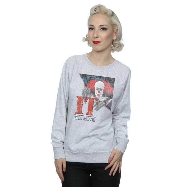 It (1990) Womens/Ladies Distressed Poster Sweatshirt