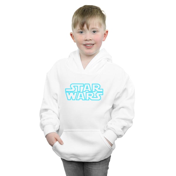 Star Wars Boys Neon Sign Logo Hoodie