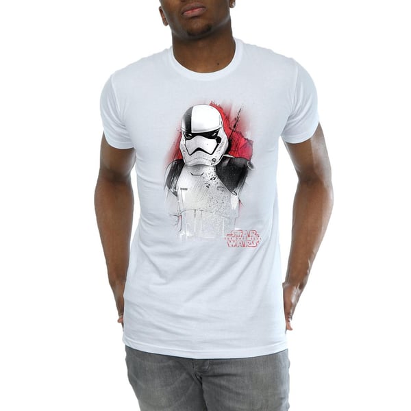 Star Wars: The Last Jedi Mens Stormtrooper Brushed Cotton T-Shirt
