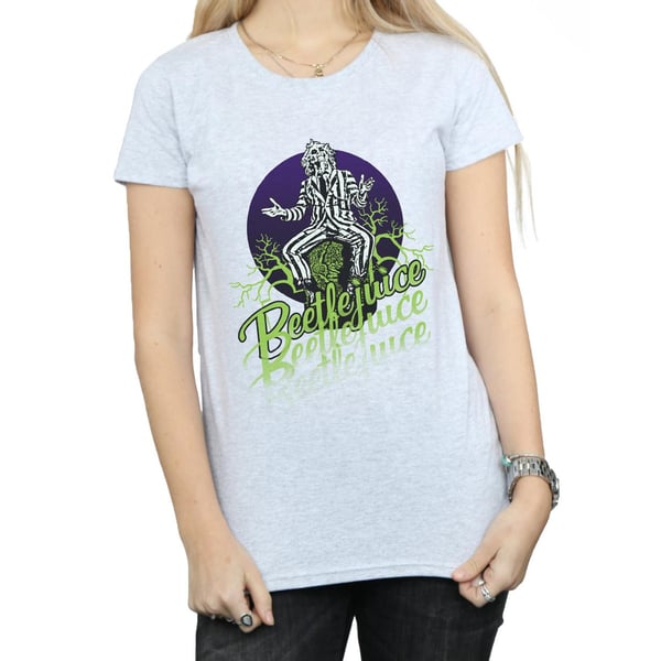 Beetlejuice Womens/Ladies Faded Pose Cotton T-Shirt