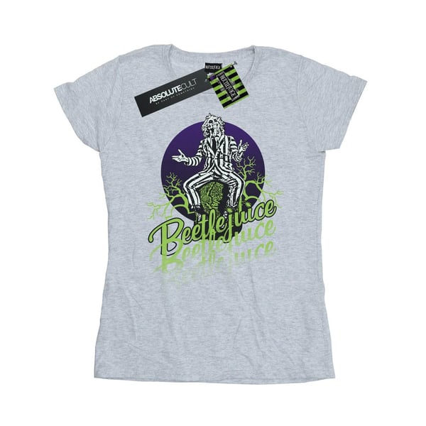 Beetlejuice Dam/Dam Faded Pose T-shirt i bomull