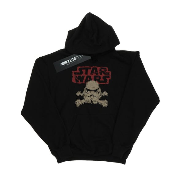 Star Wars Boys Stormtrooper Skull Logo Hoodie