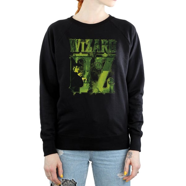 The Wizard Of Oz Womens/Ladies Wicked Witch Logo Sweatshirt