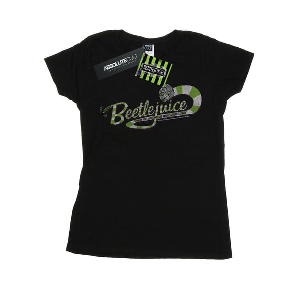 Beetlejuice Womens/Ladies Sandworm Alt Logo Cotton T-Shirt