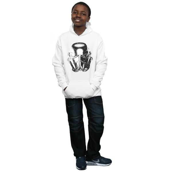 Star Wars Boys Stormtrooper Warp Speed Helmet Hoodie