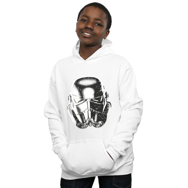 Star Wars Boys Stormtrooper Warp Speed Helmet Hoodie