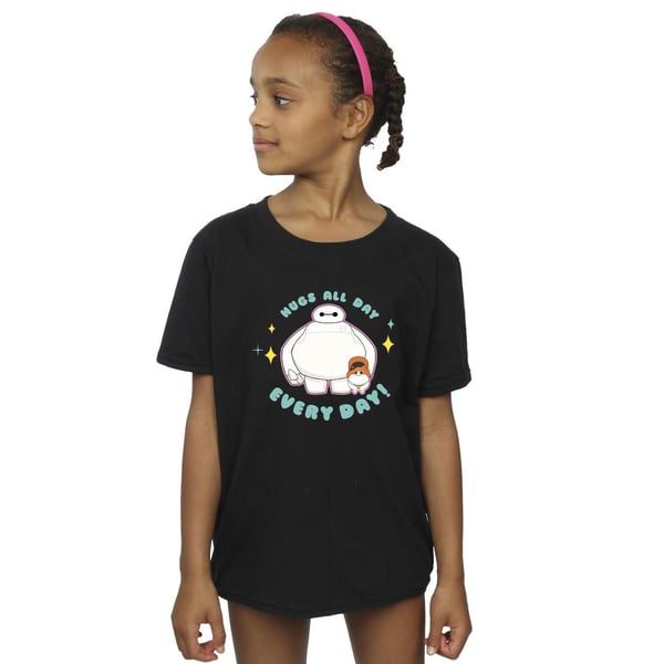 Disney Girls Big Hero 6 Baymax Hugs Everyday Cotton T-Shirt