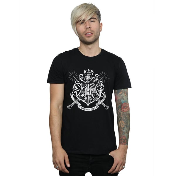 Harry Potter Mens Hogwarts Houses Cotton T-Shirt