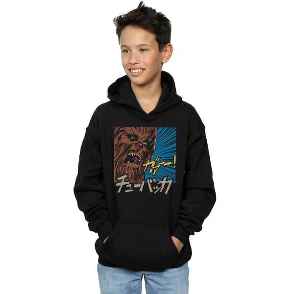 Star Wars Boys Chewbacca Roar Pop Art Hoodie