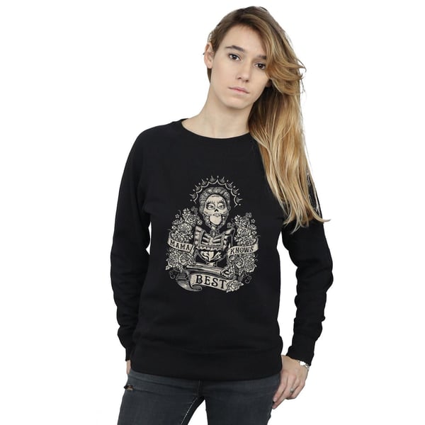 Disney Womens/Ladies Coco Mama Knows Best Sweatshirt