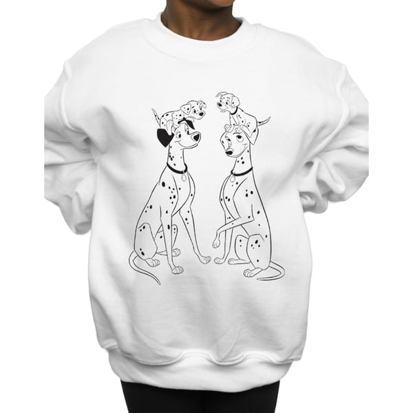 Disney Girls 101 Dalmatians Family Sweatshirt