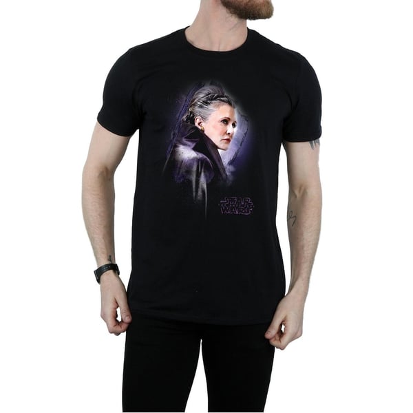 Star Wars: The Last Jedi Mens Princess Leia Brushed Cotton T-Shirt