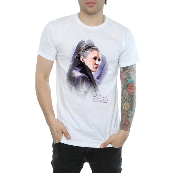 Star Wars: The Last Jedi Mens Princess Leia Brushed Cotton T-Shirt