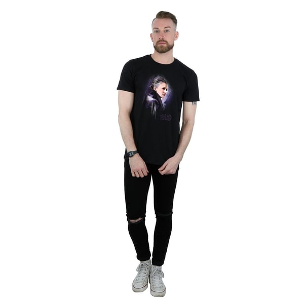 Star Wars: The Last Jedi Mens Princess Leia Brushed Cotton T-Shirt