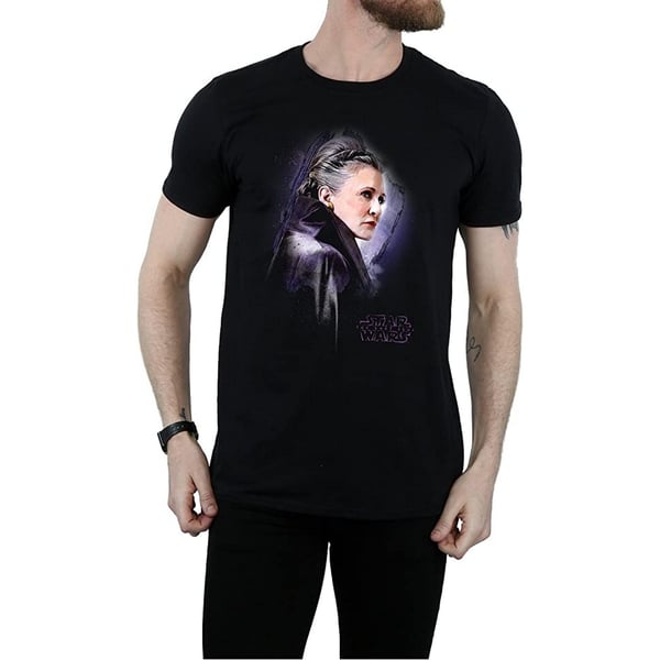Star Wars: The Last Jedi Mens Princess Leia Brushed Cotton T-Shirt
