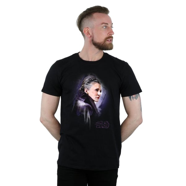 Star Wars: The Last Jedi Mens Princess Leia Brushed Cotton T-Shirt