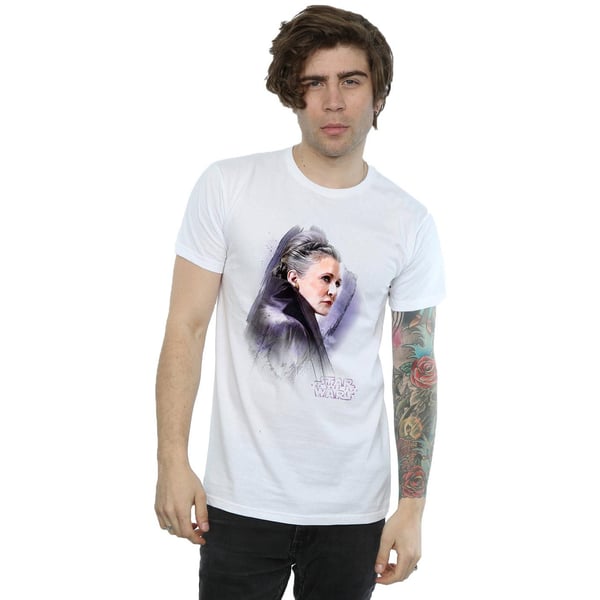 Star Wars: The Last Jedi Mens Princess Leia Brushed Cotton T-Shirt