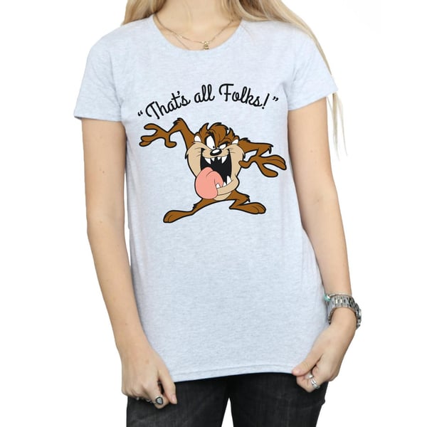 Looney Tunes Womens/Ladies That´s All Folks Taz Cotton T-Shirt
