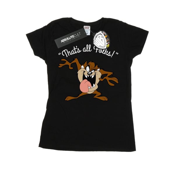 Looney Tunes Womens/Ladies That´s All Folks Taz Cotton T-Shirt