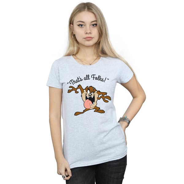 Looney Tunes Womens/Ladies That´s All Folks Taz Cotton T-Shirt