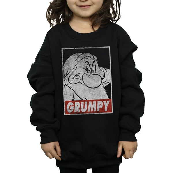 Disney Girls Snow White Grumpy Dwarf Poster Sweatshirt
