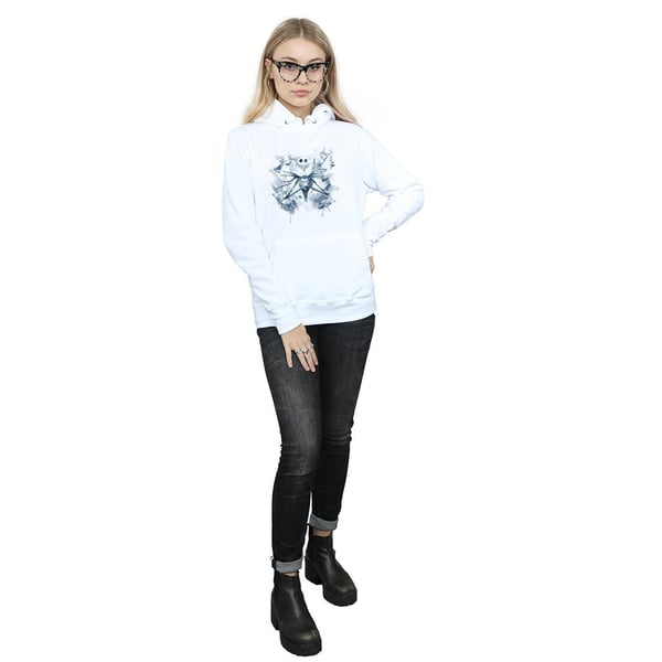 Disney Womens/Ladies Nightmare Before Christmas Paint Spray Carers Hoodie