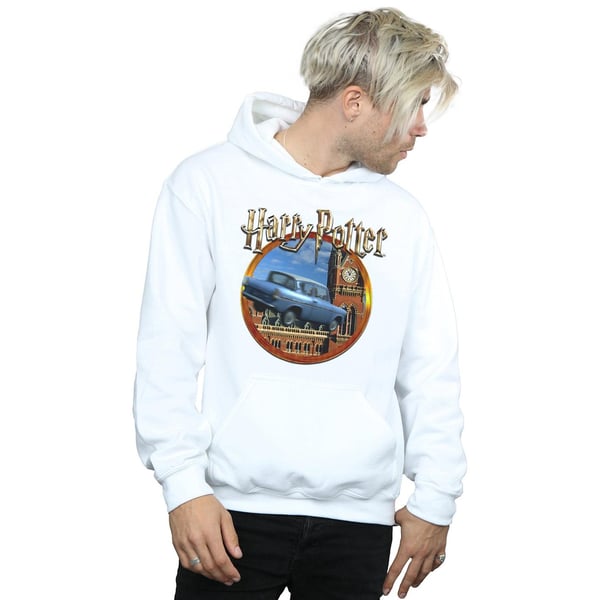Harry Potter Mens Flying Car Hoodie