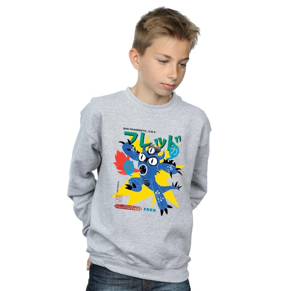 Disney Boys Big Hero 6 Fred Ultimate Kaiju Sweatshirt